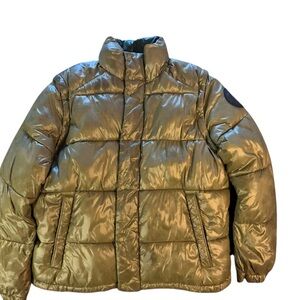 SAVE THE DUCK Ultra Light Olive Jacket